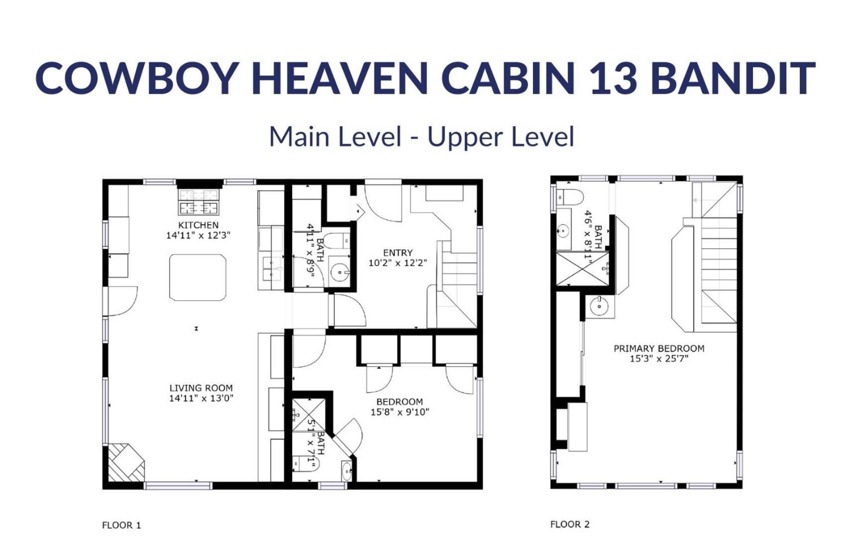 ביג סקיי Cowboy Heaven Cabin 13 Bandit מראה חיצוני תמונה